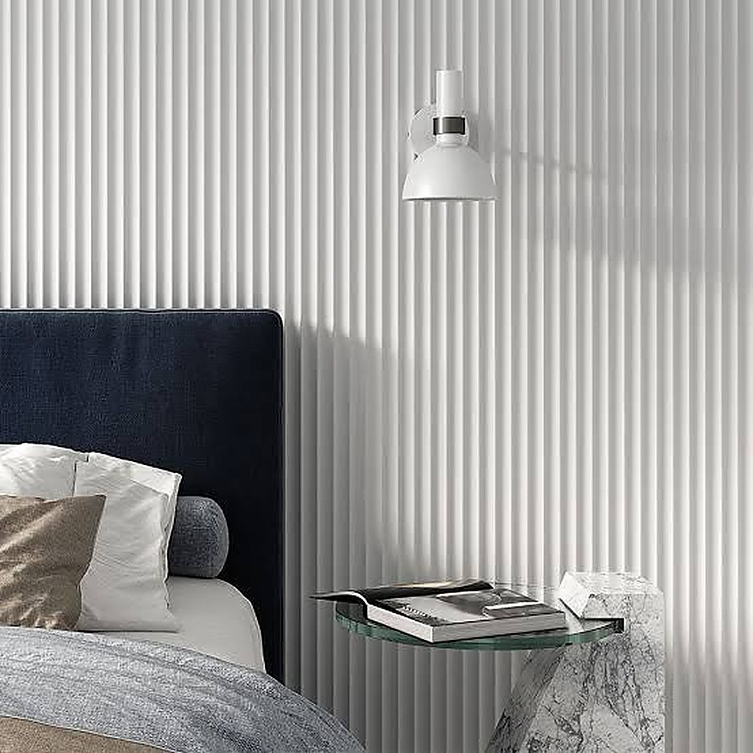 Fluted wall panels